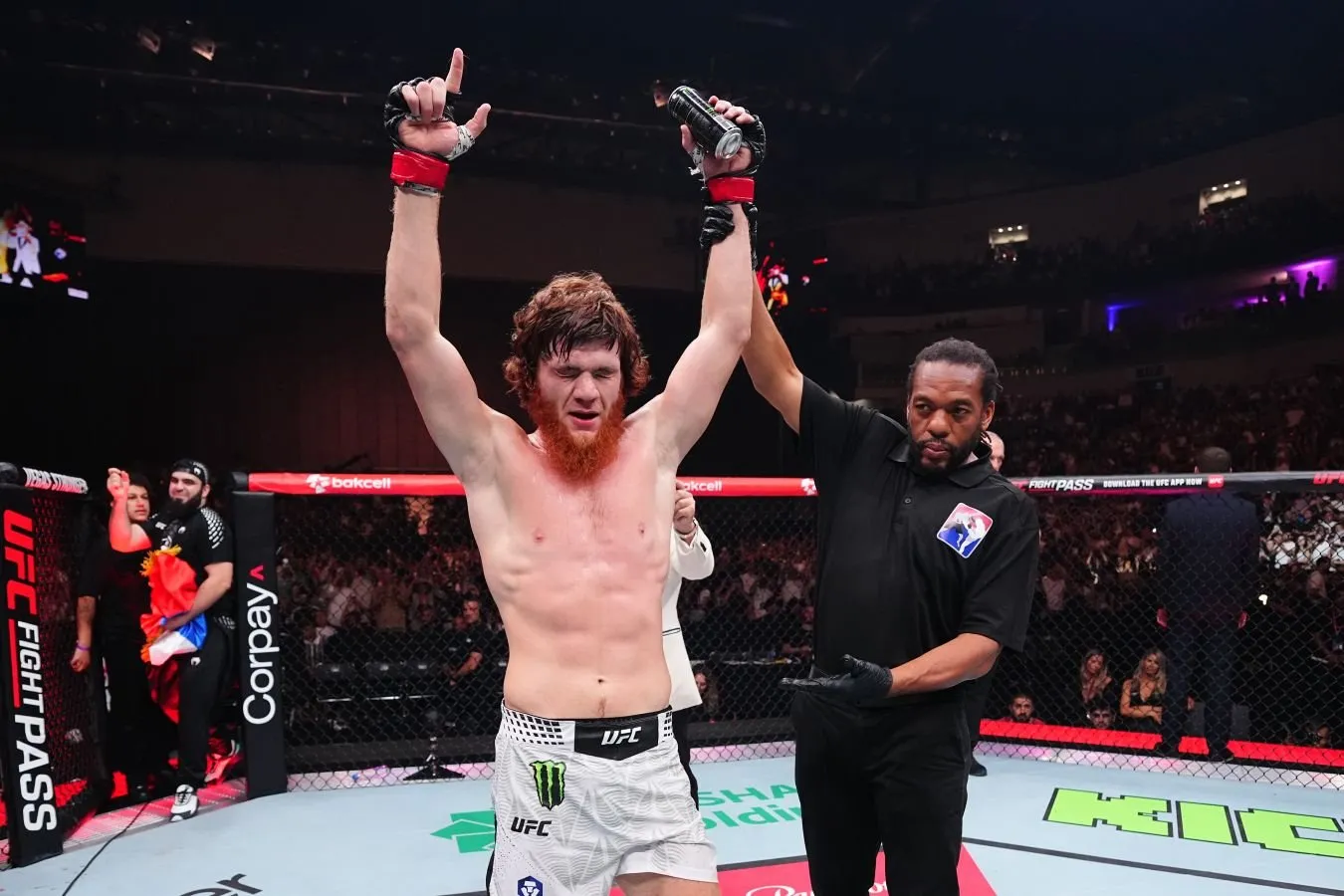 "Rossiya-kuch". Shara Bullet-Bokuda UFC turnirida g'alaba qozonganidan keyin