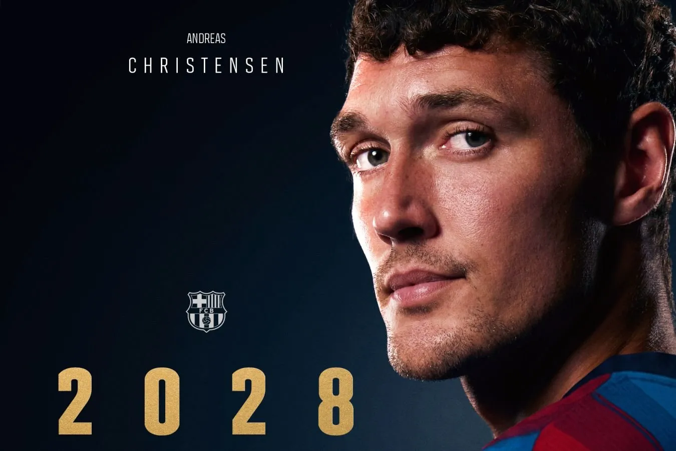 "Barselona" Kristensen bilan shartnomani 2028 yilgacha uzaytirdi
