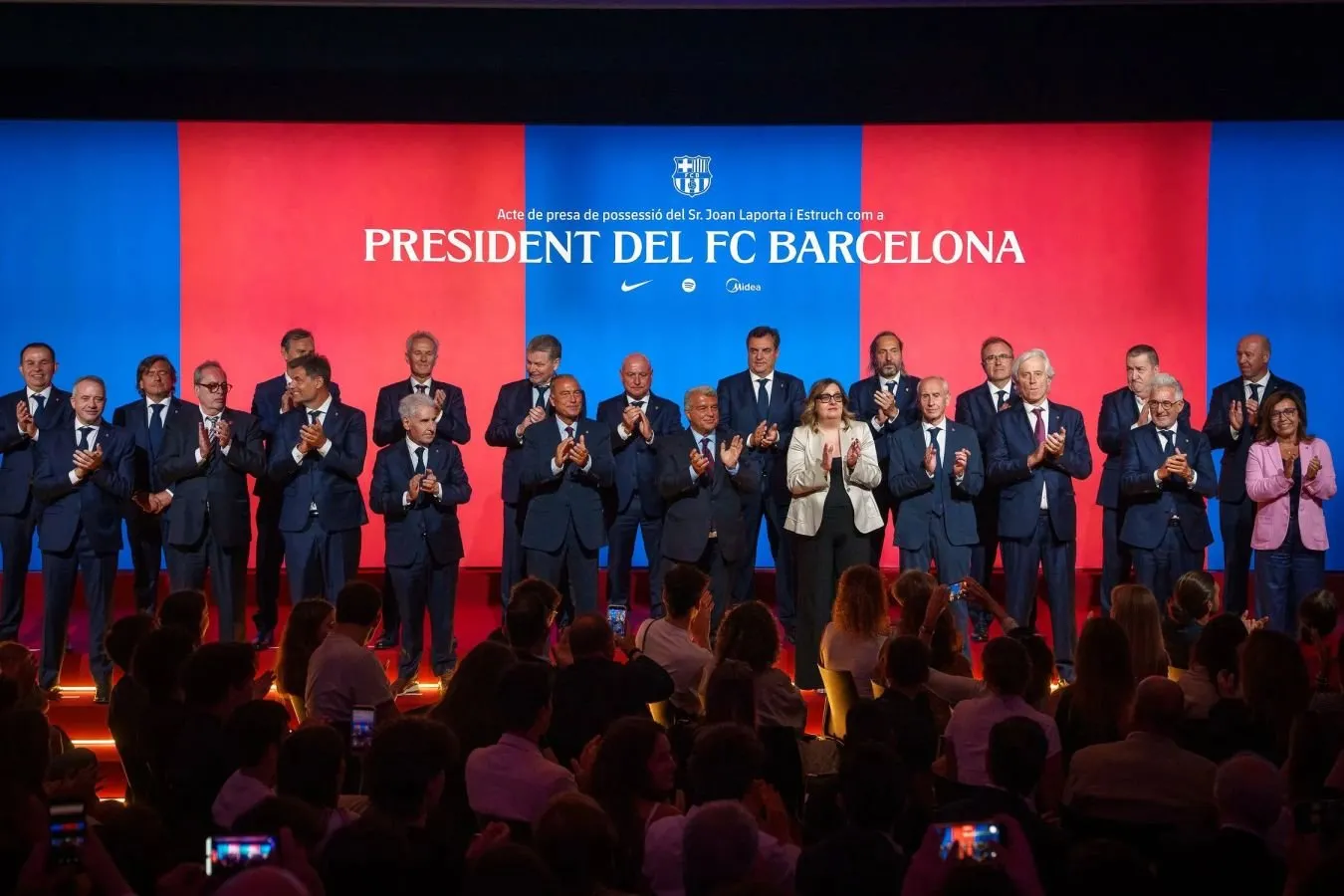 Laporte"Barselona" prezidenti lavozimiga kirish marosimida nutq so'zladi