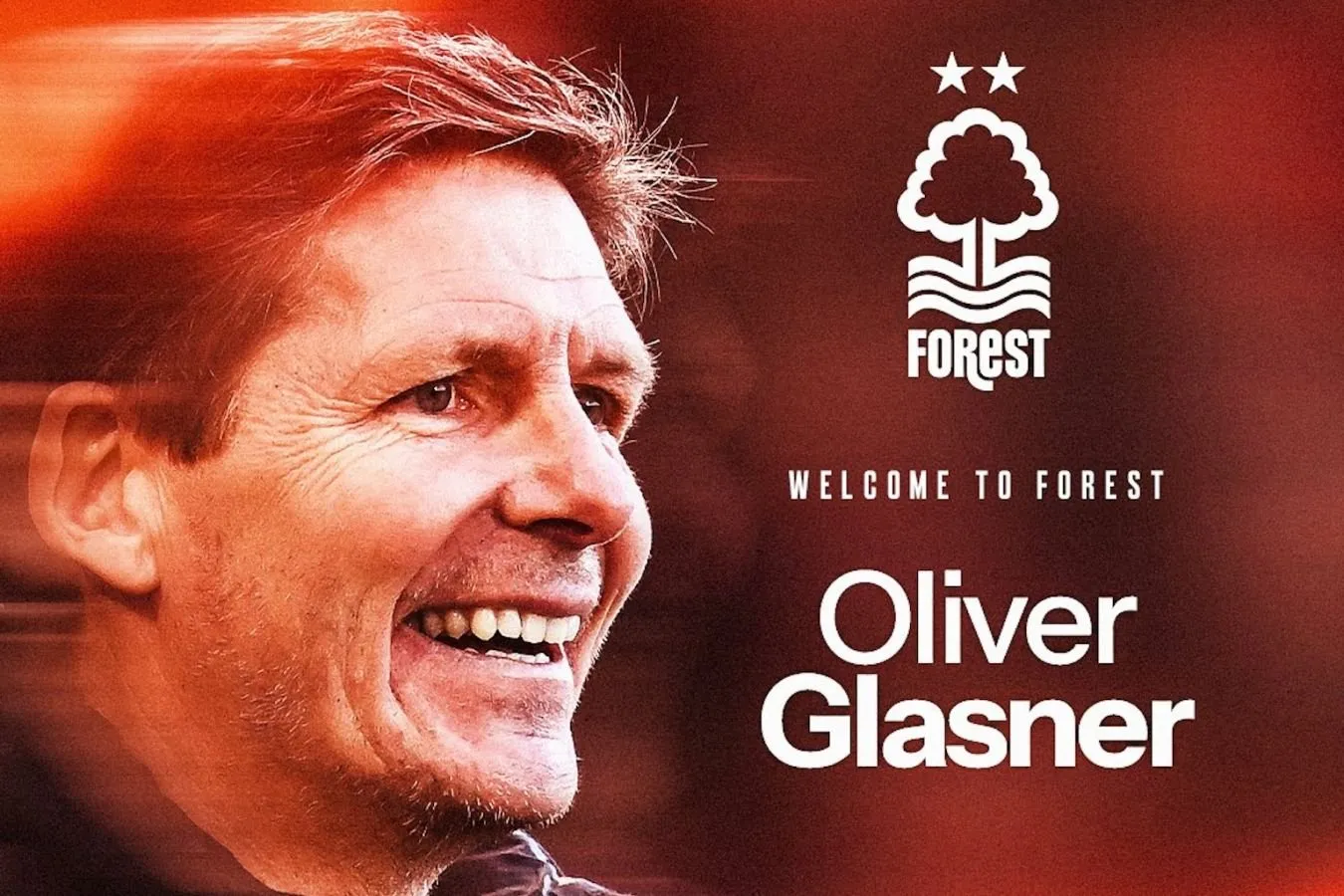 Oliver Glasner Nottingem o'rmonini boshqargan