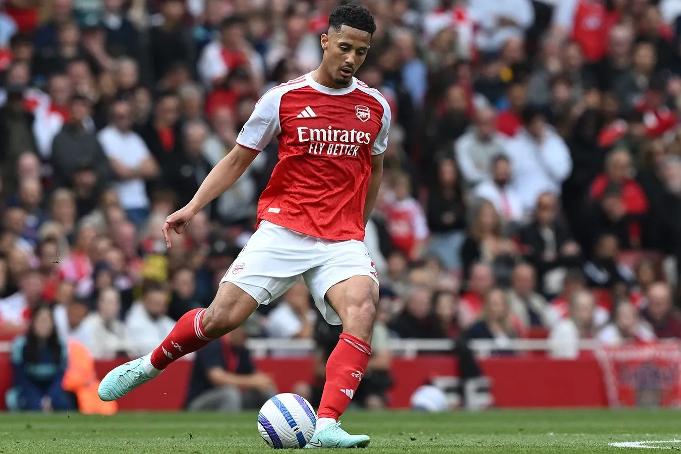 "Realu" va "PSJ" qiziqarli Saliba," Arsenal "ne prodast igroka deshevle" 150 mln -"