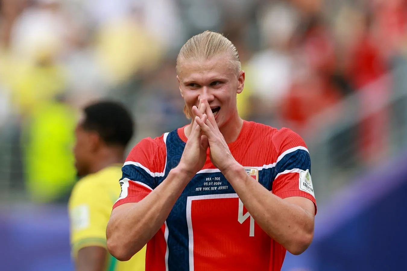Xoland 2026 yilgi jahon chempionatining chorak finalida Norvegiya terma jamoasi darvozasiga Bellingemning dubli haqida gapirdi