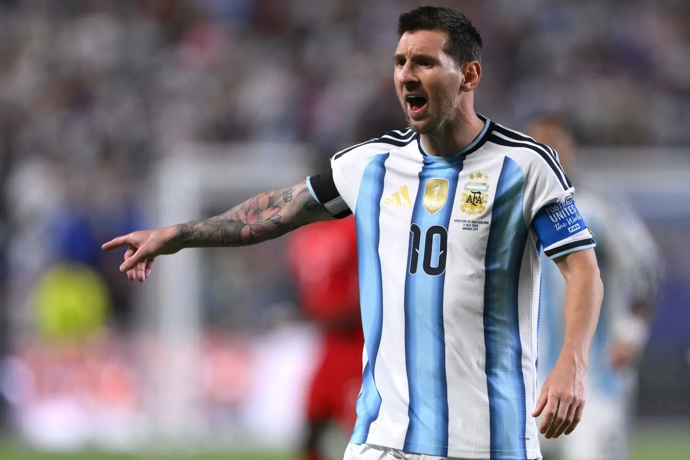 Messi Jahon chempionati pley-offida 15 ta o'yin o'tkazgan tarixdagi birinchi futbolchi.