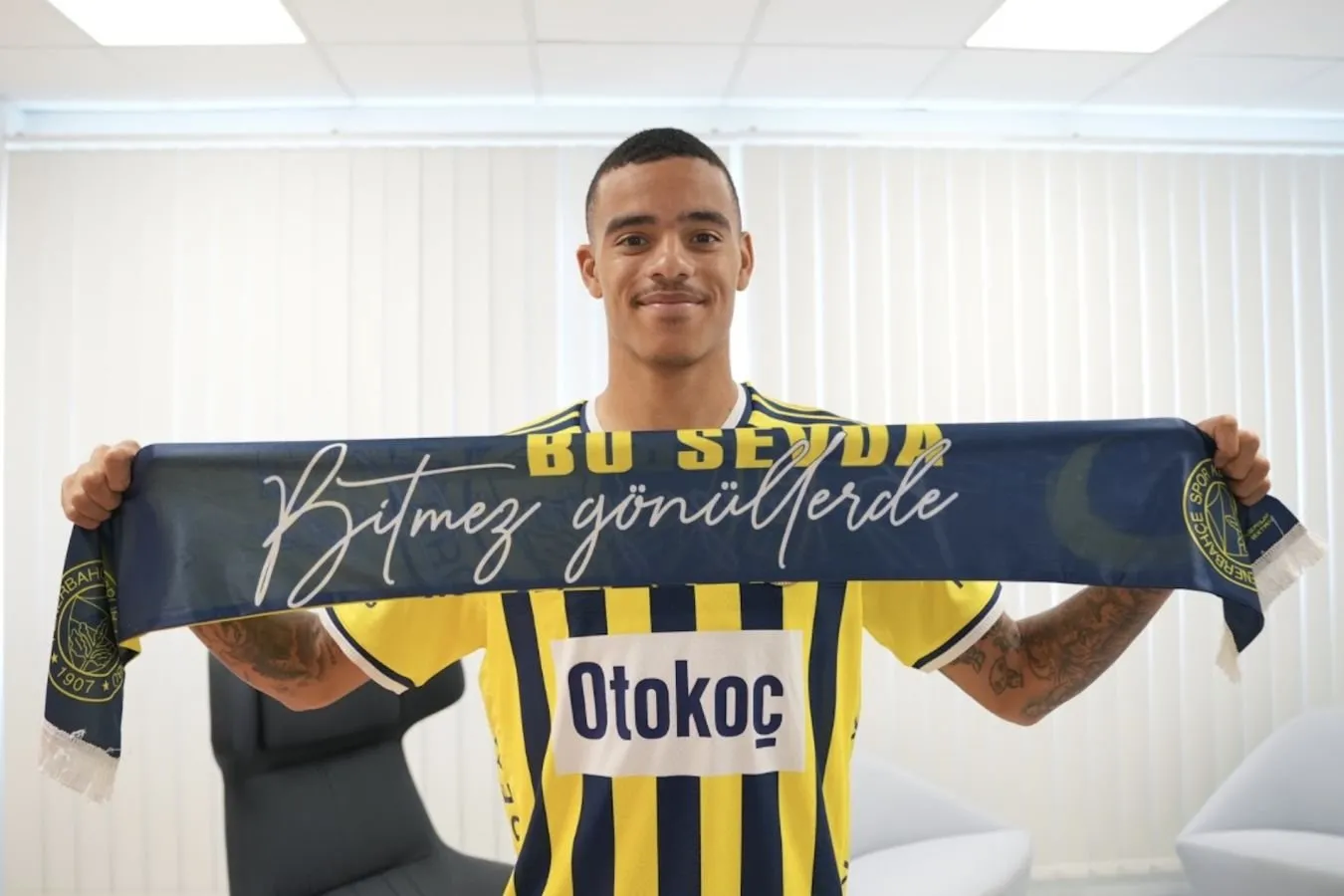 "Manchester Yunayted "Meyson Grinvudning" Fenerbahçe " ga o'tishidan daromad oladi — Ben Jeykobs