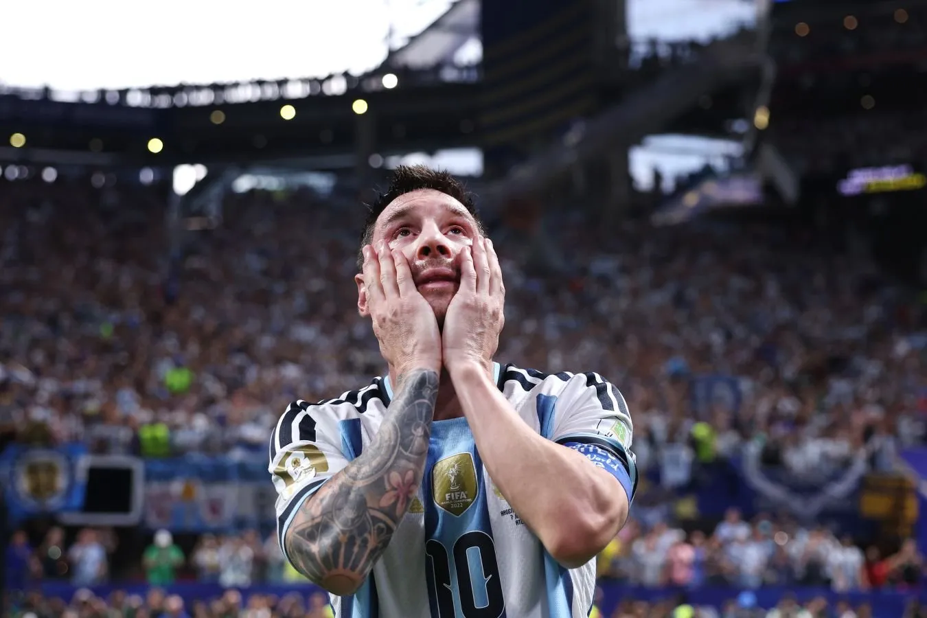 "Men sizni shunchaki sevaman." Del Potro Argentina jahon chempionati finaliga chiqqanidan keyin Messiga murojaat qildi