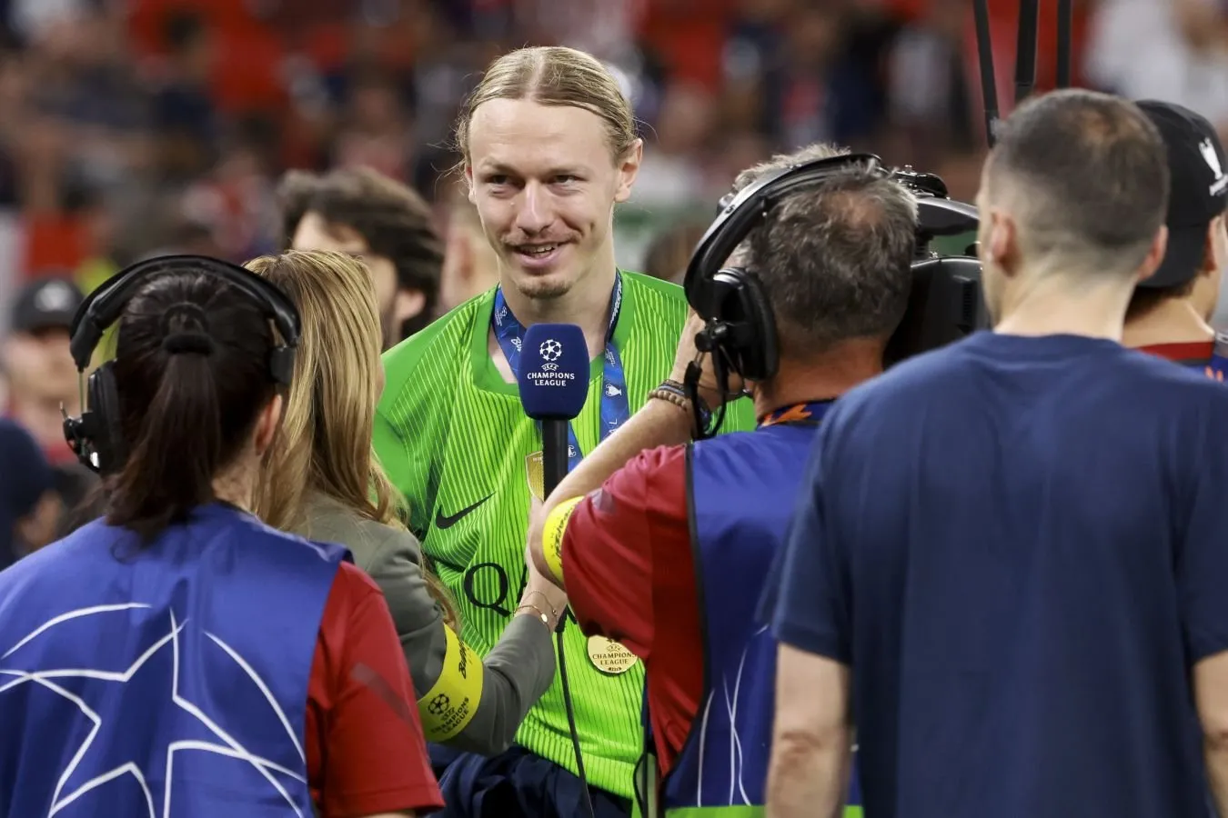 "PSJ" darvozaboni Safonov Chempionlar Ligasida g'alaba qozonganidan keyin his-tuyg'ulari bilan o'rtoqlashdi
