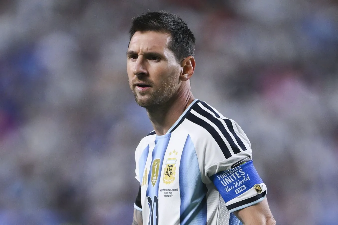 Messi uchta jahon chempionati finalining boshida chiqqan birinchi o'yinchi