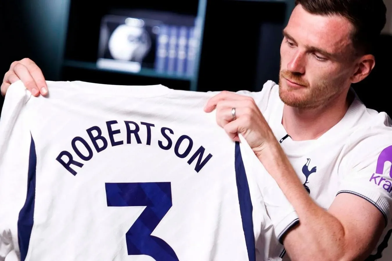 Robertson klub afsonasini hurmat qilgani uchun" Tottenxem " dagi sevimli raqamidan voz kechdi