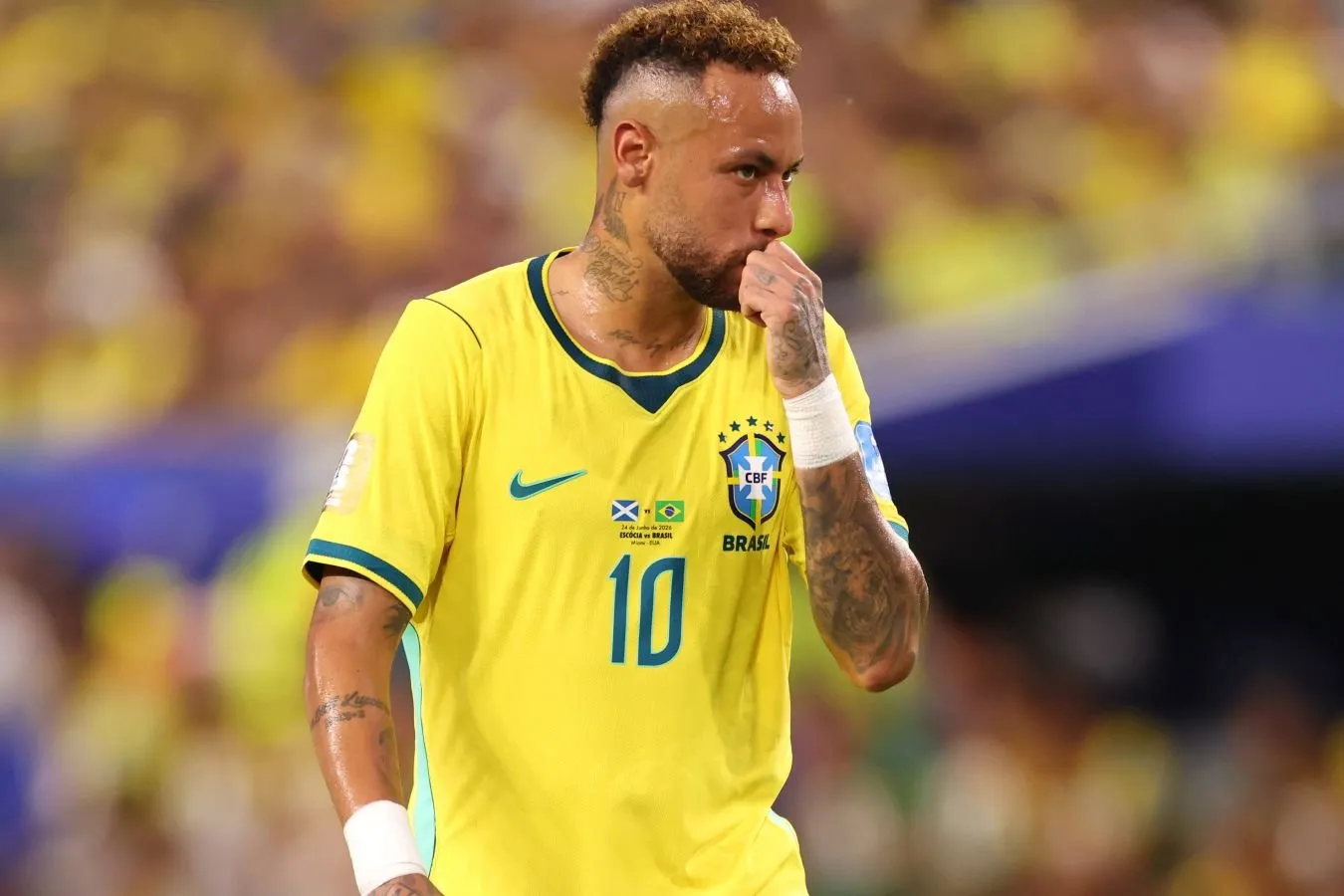 "Mening vaqtim tugadi." Neymar-Braziliya terma jamoasida karerasini yakunlash to'g'risida