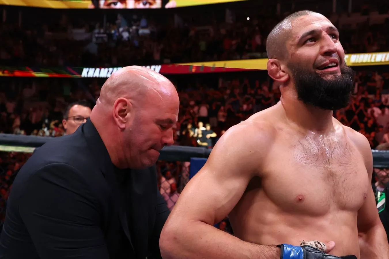 Dana Uayt Hamzat Chimayevning UFCda jang o'tkazish istagiga javob berdi