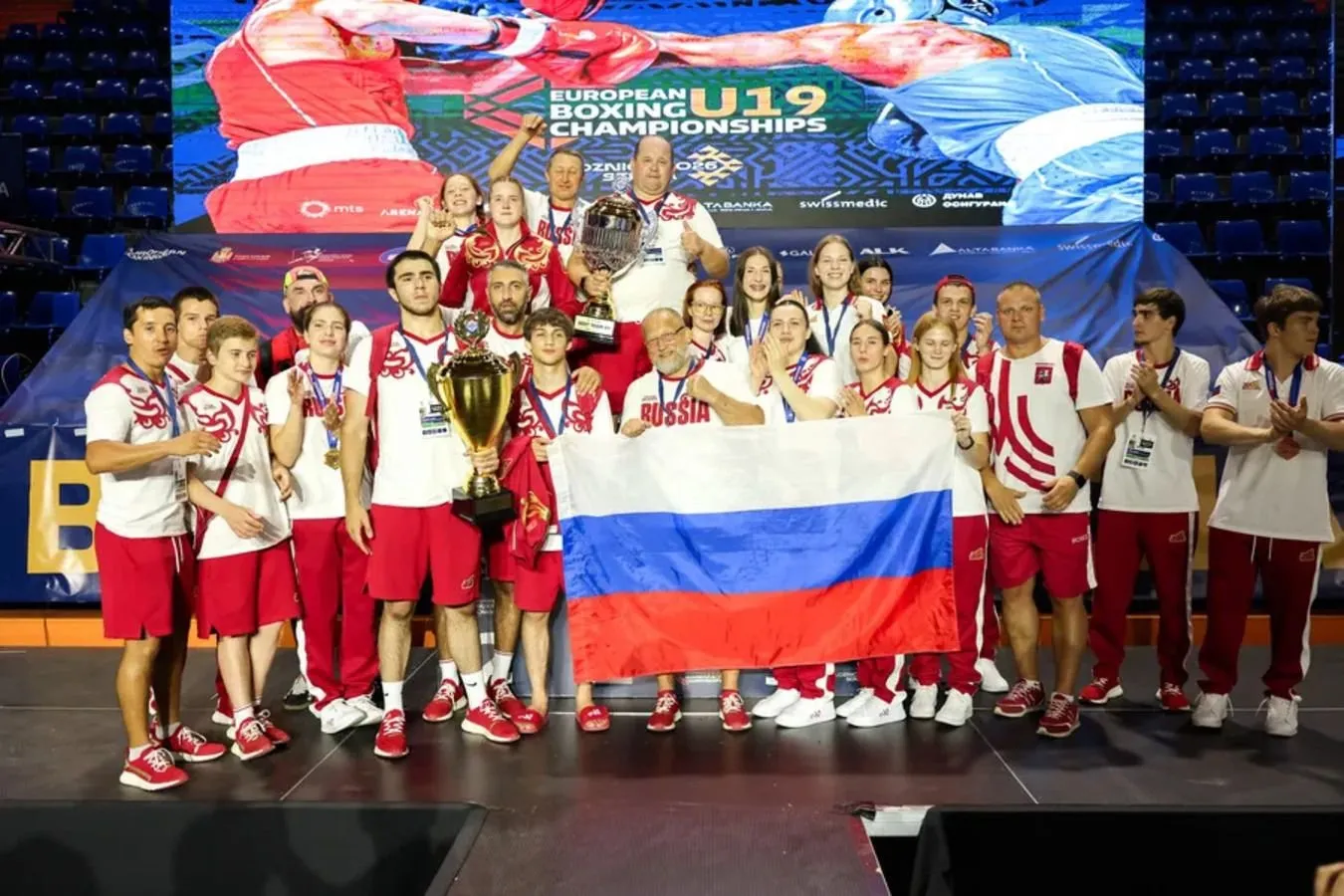 Sakkiz rossiyalik boks bo'yicha Evropa chempionatida g'olib chiqdi